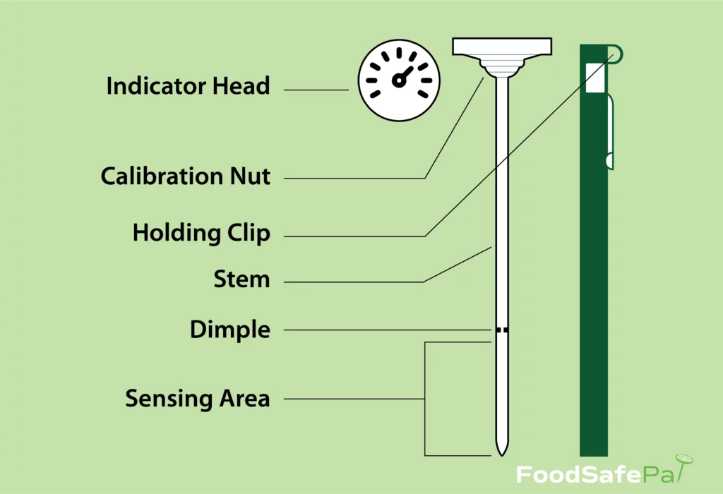 food thermometer anatomy