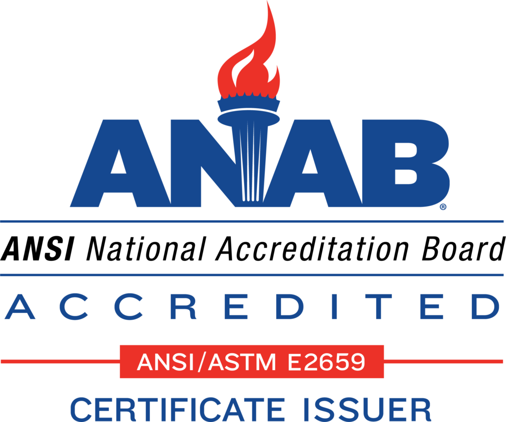 ANAB Accredited