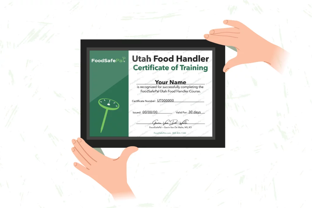 Utah Food Handlers card FoodSafePal