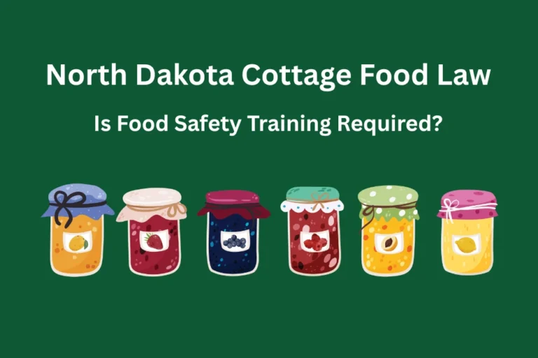 North Dakota Cottage Food Law